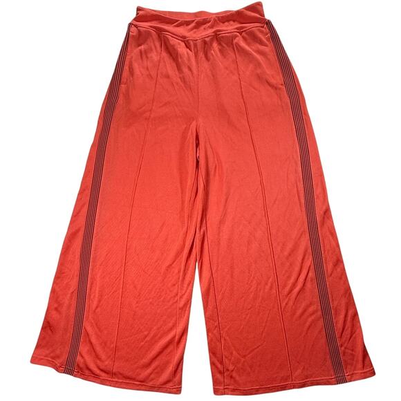 FREE PEOPLE MOVEMENT Game Winner Side Stripe Pull On Wide Leg Pants Sz Small - Picture 3 of 16